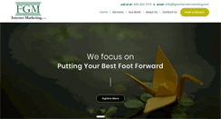 Desktop Screenshot of fgminternetmarketing.com